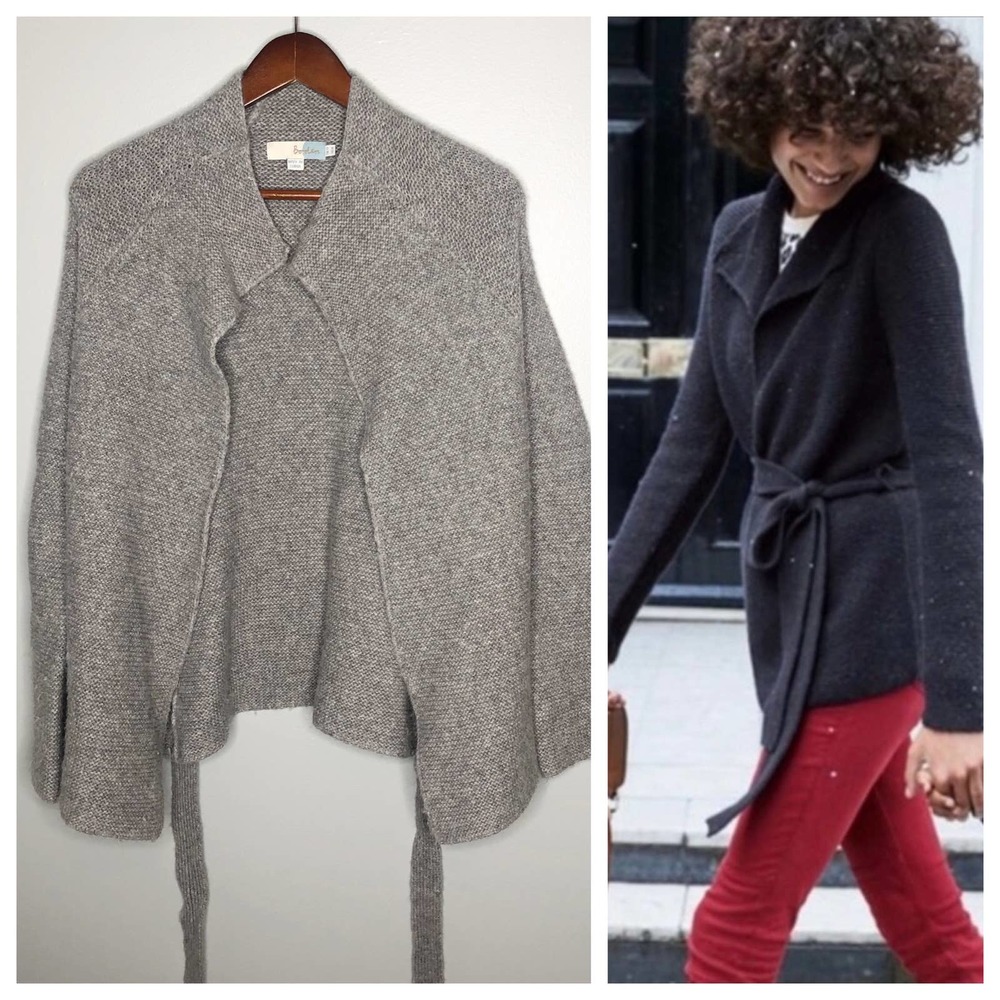 Boden Women's Gray Cardigan Sweater